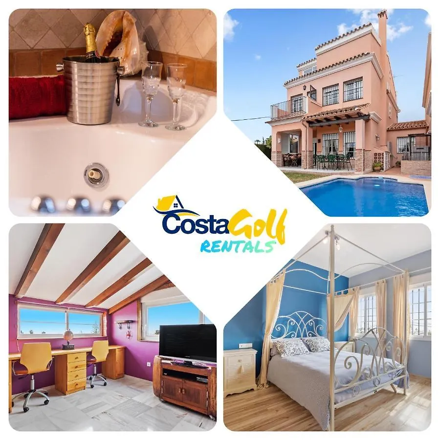 Villa Estilo Mediterranea Con Piscina, Jardin, Bbq Y Jacuzzi - Villa Bel Air Real Estepona 0*,  España